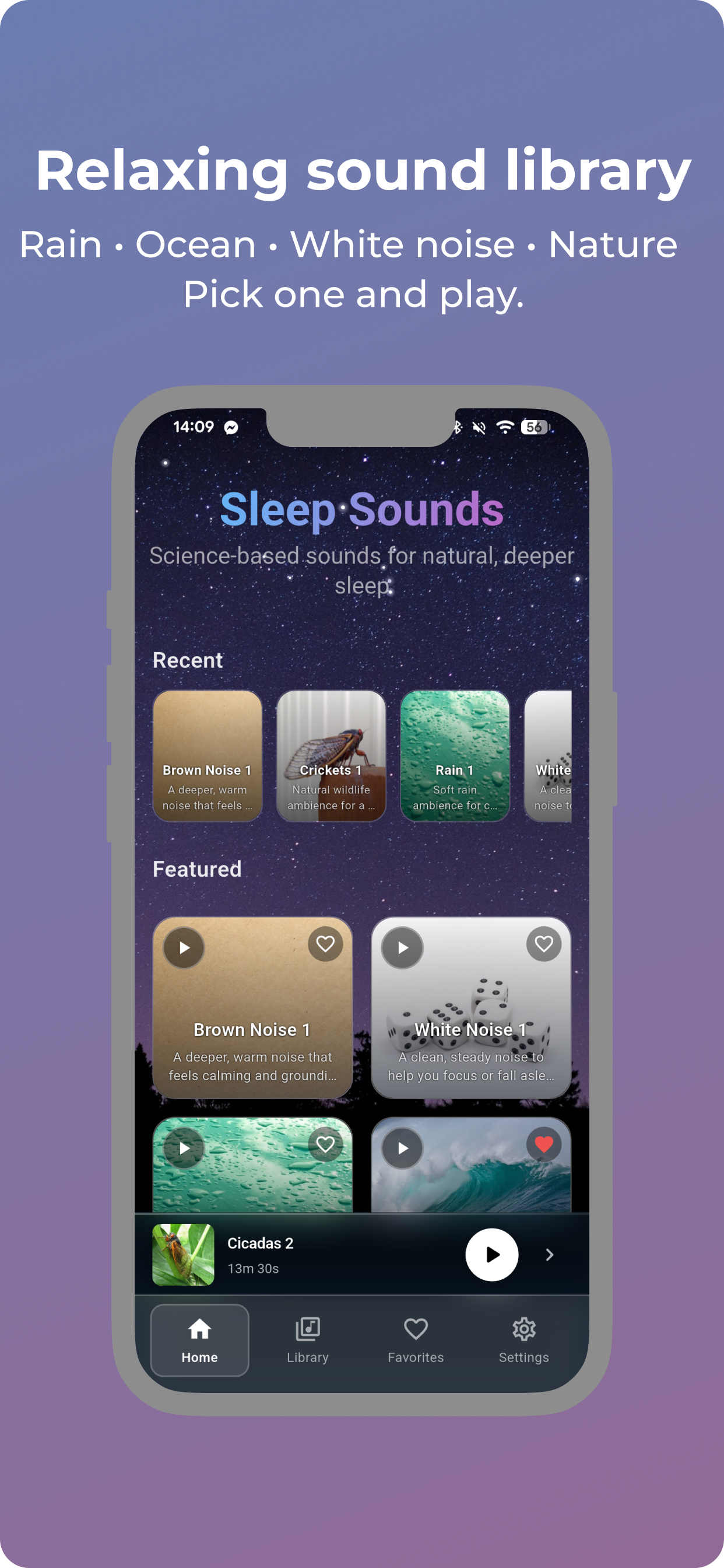 Sleep Sounds sound library